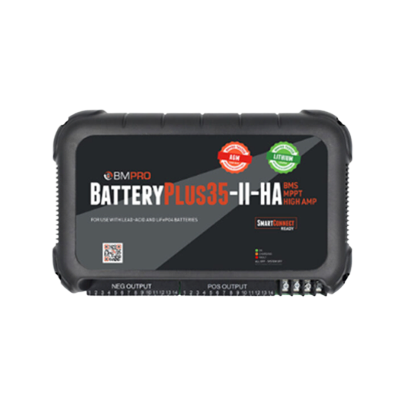 Load image into Gallery viewer, BMPRO Full Lithium Upgrade Bundle Inc BatteryPlus-II-HA 35A / MiniBoost DC-DC Charger & Odyssey Link 105 & Screen