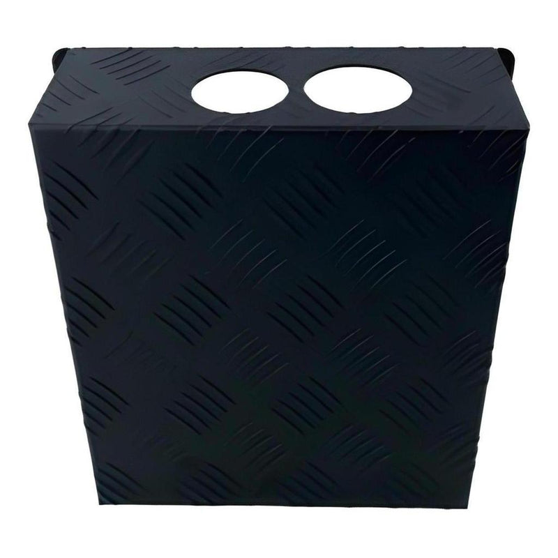 Load image into Gallery viewer, AUFOCUS Diesel Tank Cover Black Checker Plate - 5 Litre