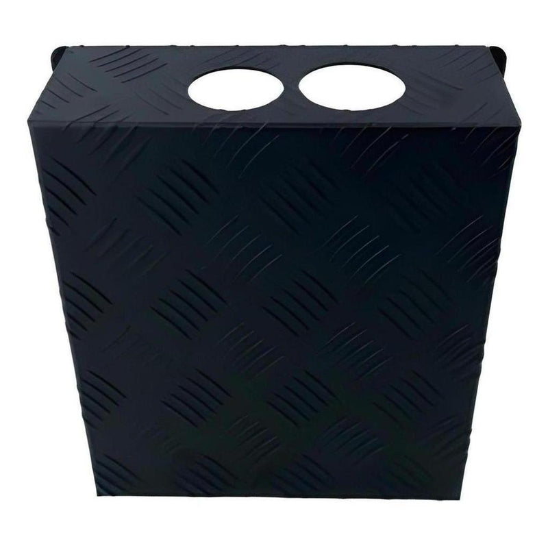 Load image into Gallery viewer, AUFOCUS Diesel Tank Cover Black Checker Plate - 5 Litre
