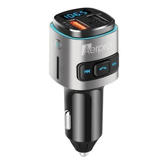 Aerpro 12V / 24V Bluetooth FM Transmitter with 3.0 Quick Charger