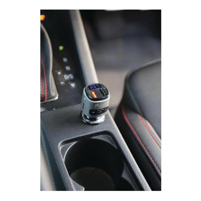 Load image into Gallery viewer, Aerpro 12V / 24V Bluetooth FM Transmitter with 3.0 Quick Charger