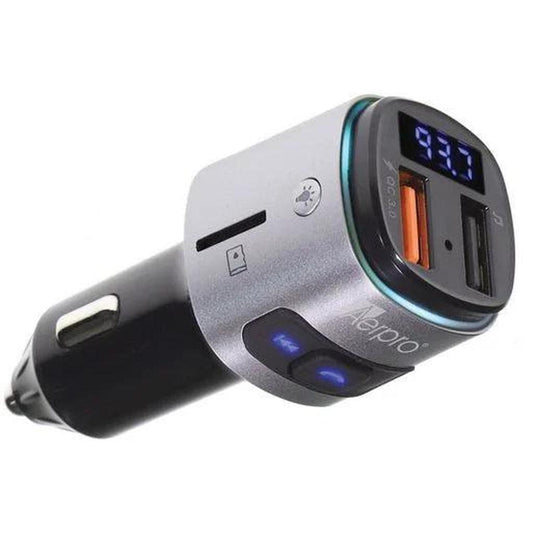 Aerpro 12V / 24V Bluetooth FM Transmitter with 3.0 Quick Charger