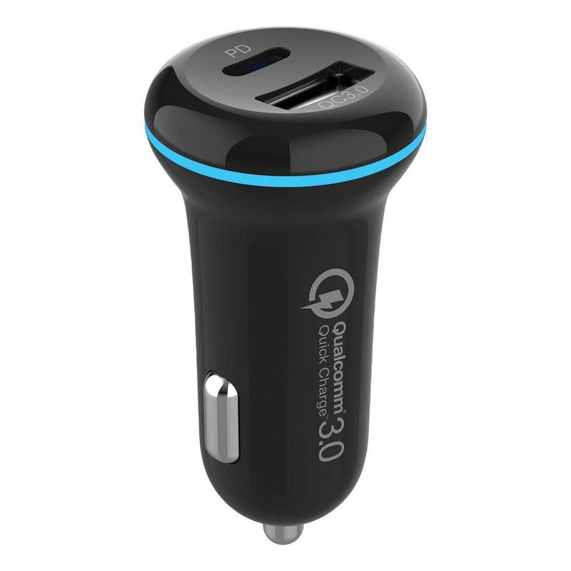 Load image into Gallery viewer, Aerpro 12V / 24V Dual In Car USB / USB-C 3.0 Quick Charger