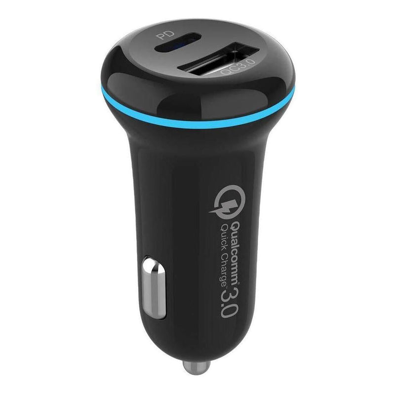 Load image into Gallery viewer, Aerpro 12V / 24V Dual In Car USB / USB-C 3.0 Quick Charger