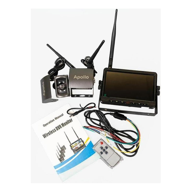 Load image into Gallery viewer, Apollo Digital Wireless Reversing Camera Inc 7″ Dash Monitor