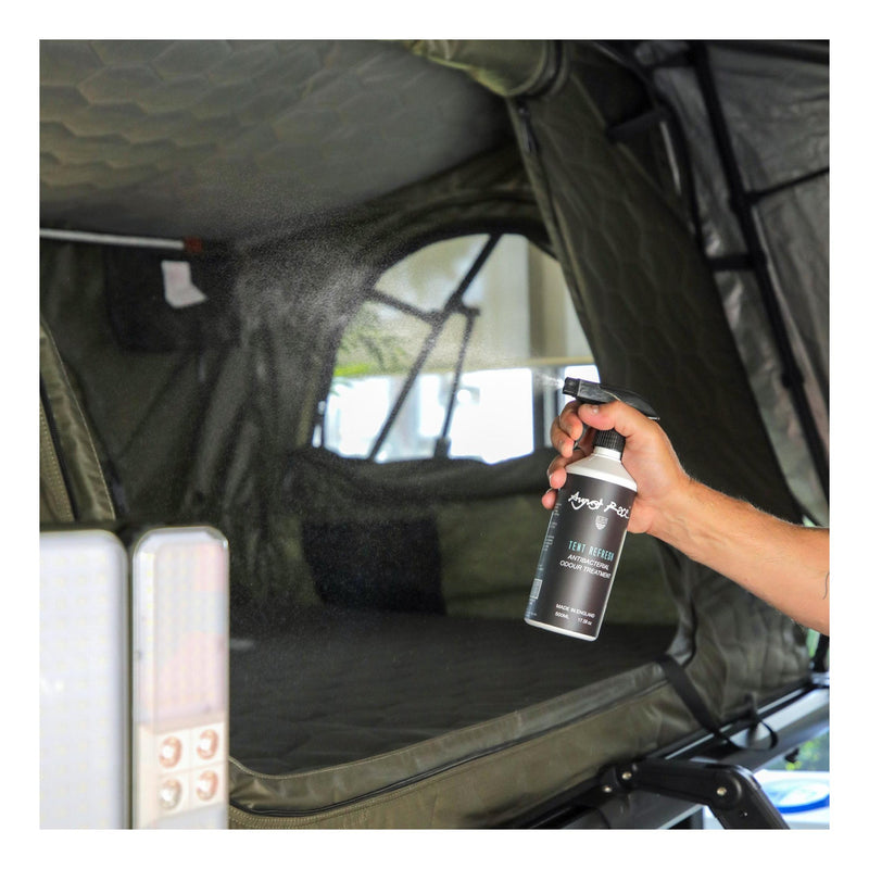 Load image into Gallery viewer, August Race Tent Refresh Antibacterial Odour Tent Treatment 500ml
