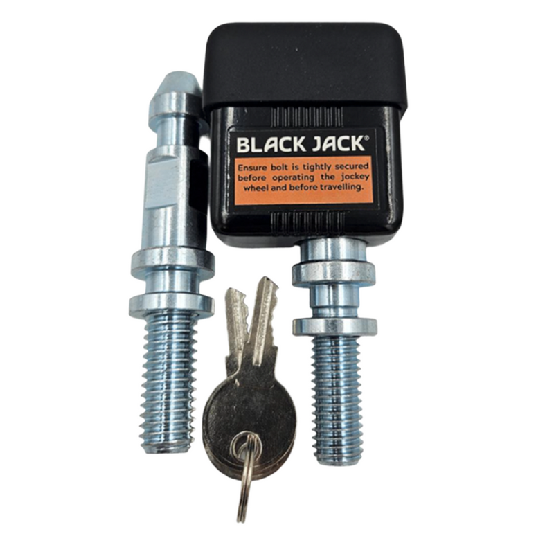 Load image into Gallery viewer, Black Jack Mini Jockey Wheel Lock