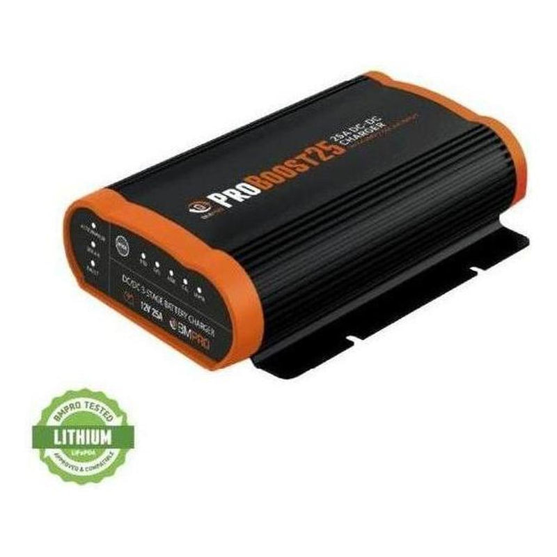 Load image into Gallery viewer, BMPRO Pro Boost 25 Amp Lithium DC-DC Charger with 25A Solar Input MMPT