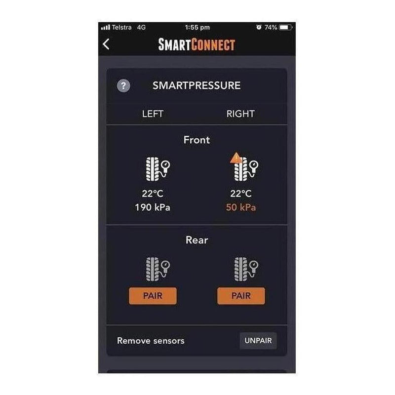 Load image into Gallery viewer, BMPRO Smart Pressure - 2 x Tire Pressure Monitoring Sensors