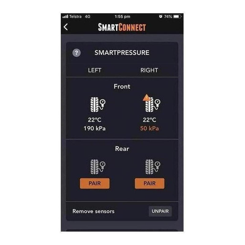 Load image into Gallery viewer, BMPRO Smart Pressure - 2 x Tire Pressure Monitoring Sensors
