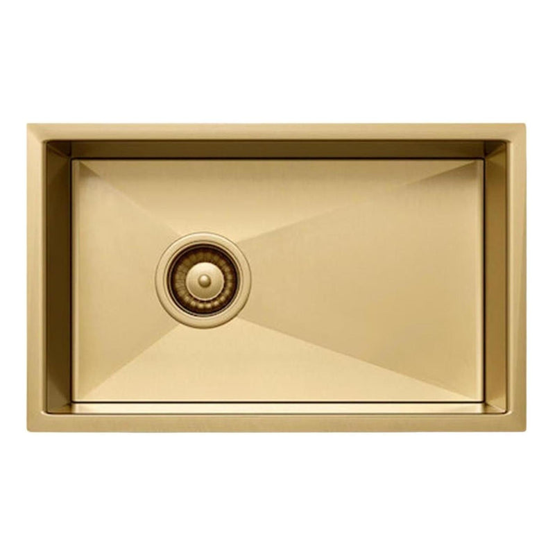 Load image into Gallery viewer, Belgique Single Bowl Sink Basin 300 x 440 x 250 - Stainless Steel French Gold