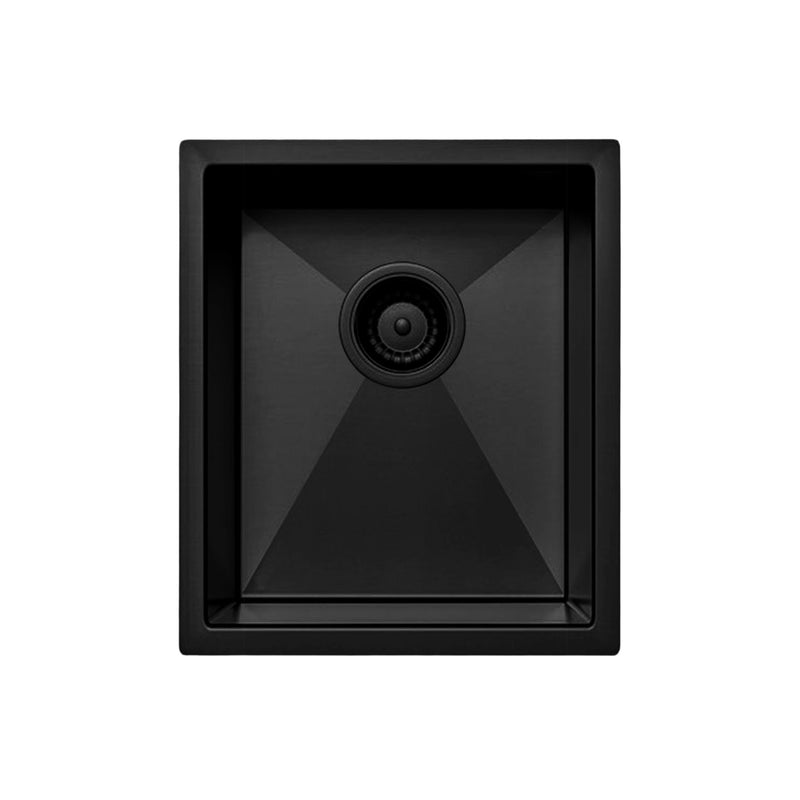 Load image into Gallery viewer, Belgique Single Bowl Sink Basin 380 x 450 x 220 - Stainless Steel Matte Black