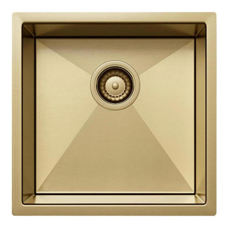 Load image into Gallery viewer, Belgique Single Bowl Sink Basin 450 x 450 x 250 - Stainless Steel French Gold