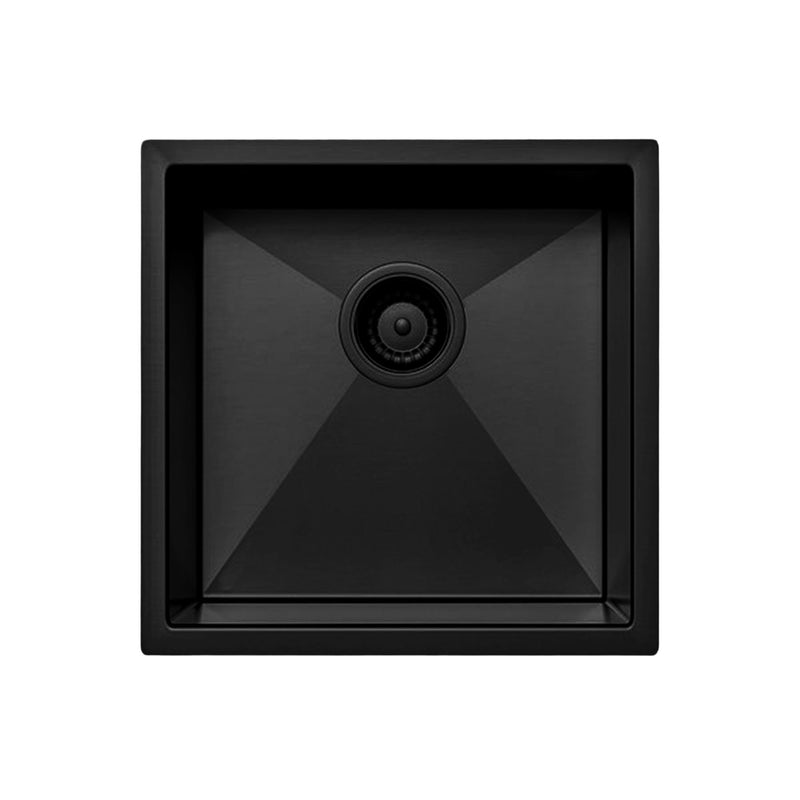 Load image into Gallery viewer, Belgique Single Bowl Sink Basin 450 x 450 x 250 - Stainless Steel Matte Black