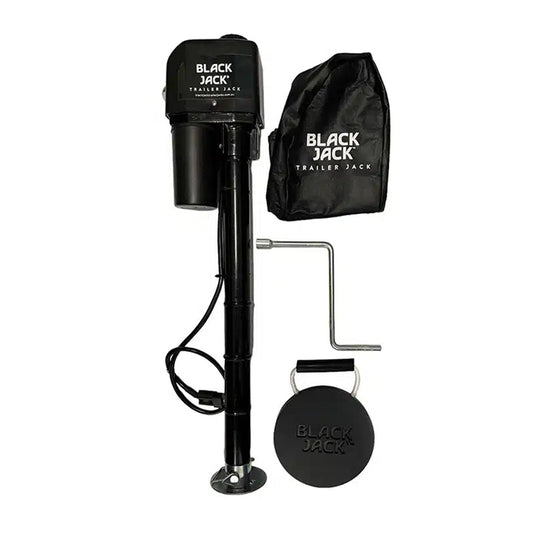 Black Jack Mini 12V Electric Trailer Jack 1000kg