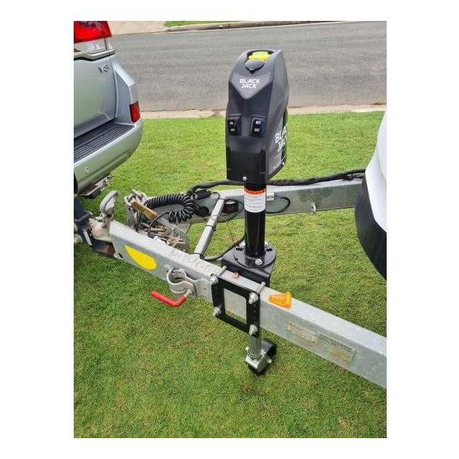 Load image into Gallery viewer, Black Jack Trailer Jack Jockey Wheel Suits MINI
