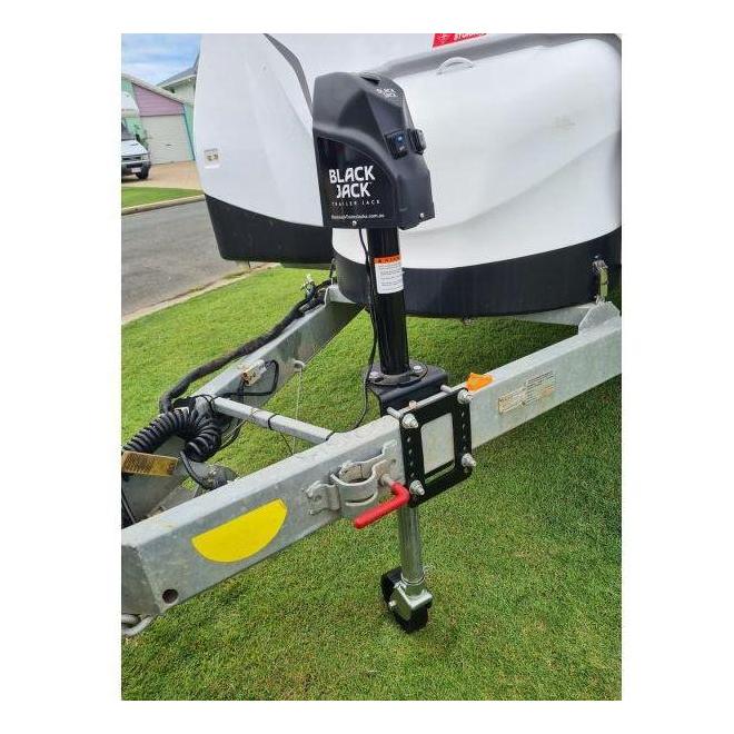 Load image into Gallery viewer, Black Jack Trailer Jack Jockey Wheel Suits MINI