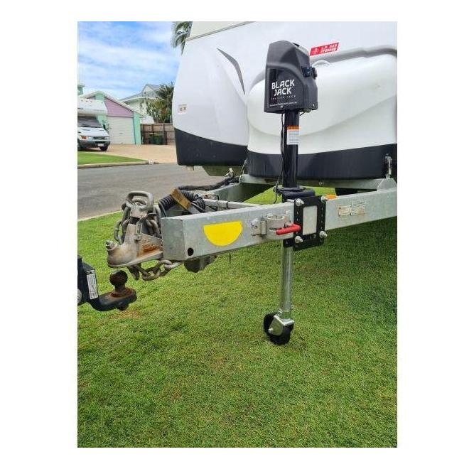 Load image into Gallery viewer, Black Jack Trailer Jack Jockey Wheel Suits MINI