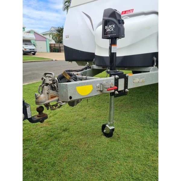 Load image into Gallery viewer, Black Jack Trailer Jack Jockey Wheel Suits MINI