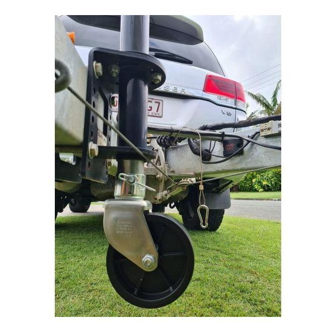 Load image into Gallery viewer, Black Jack Trailer Jack Jockey Wheel Suits MINI