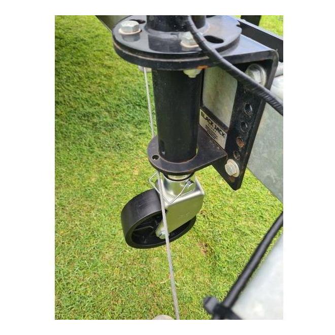 Load image into Gallery viewer, Black Jack Trailer Jack Jockey Wheel Suits MINI