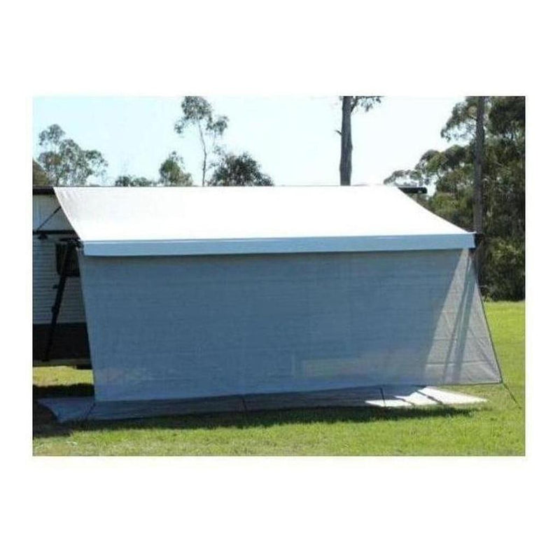 Load image into Gallery viewer, Camec Privacy Awning Screen 3.4 x 1.8m Steel Grey