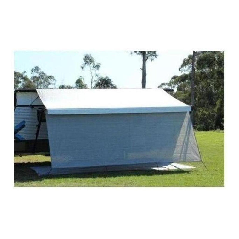 Load image into Gallery viewer, Camec Privacy Awning Screen 4.0 x 1.8m Steel Grey