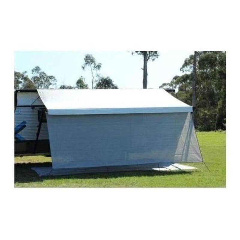 Load image into Gallery viewer, Camec Privacy Awning Screen 4.0 x 1.8m Steel Grey