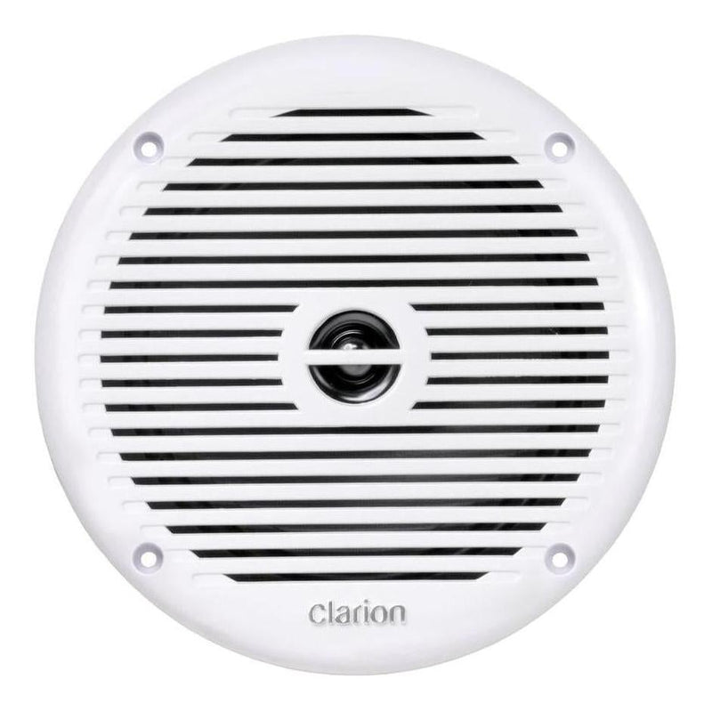 Load image into Gallery viewer, Clarion CME1624RW White 6.5" 2-Way Ultra-Slim Water Resistant Speaker Single