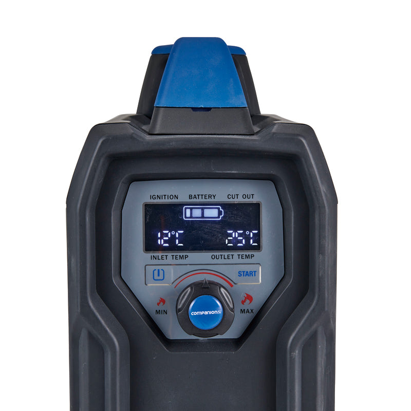 Load image into Gallery viewer, Companion NXT Aquaheat Portable Camping Lithium Gas Hot Water Shower System