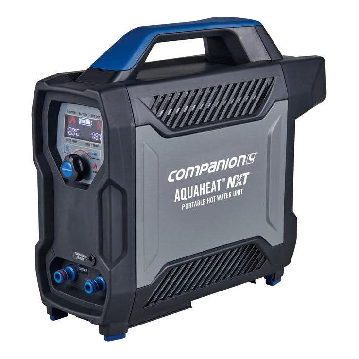 Load image into Gallery viewer, Companion NXT Aquaheat Portable Camping Lithium Gas Hot Water Shower System
