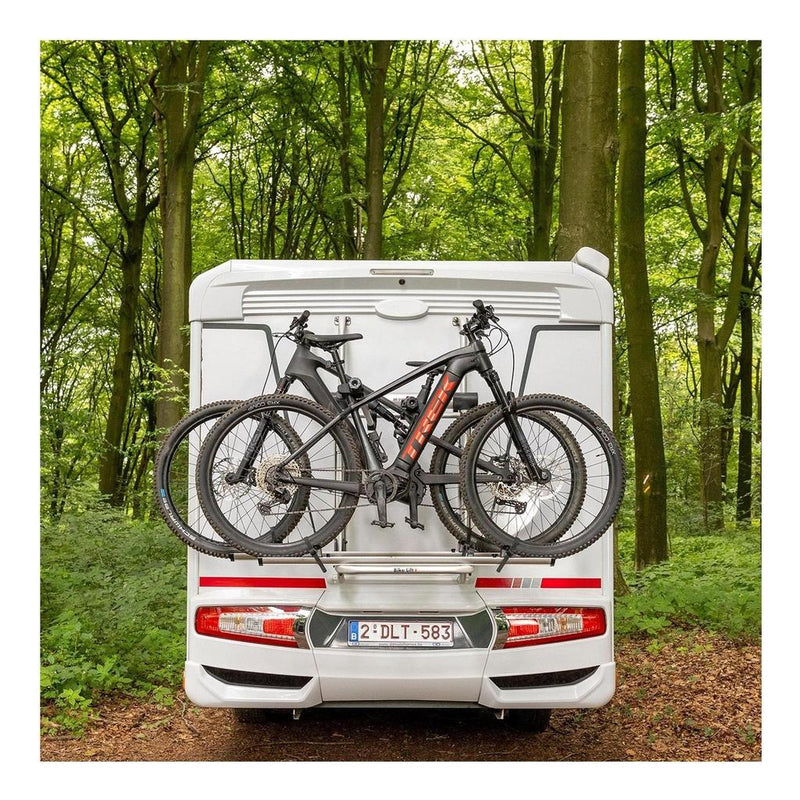 Load image into Gallery viewer, Electric 12V Bike Lift Rack Carrier 2 Bike 830 - 1210 mm Range Inc Remote