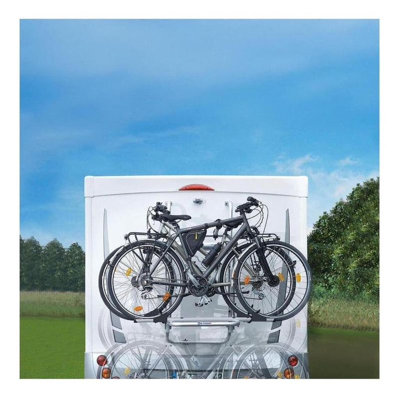 Load image into Gallery viewer, Electric 12V Bike Lift Rack Carrier 2 Bike 830 - 1210 mm Range Inc Remote