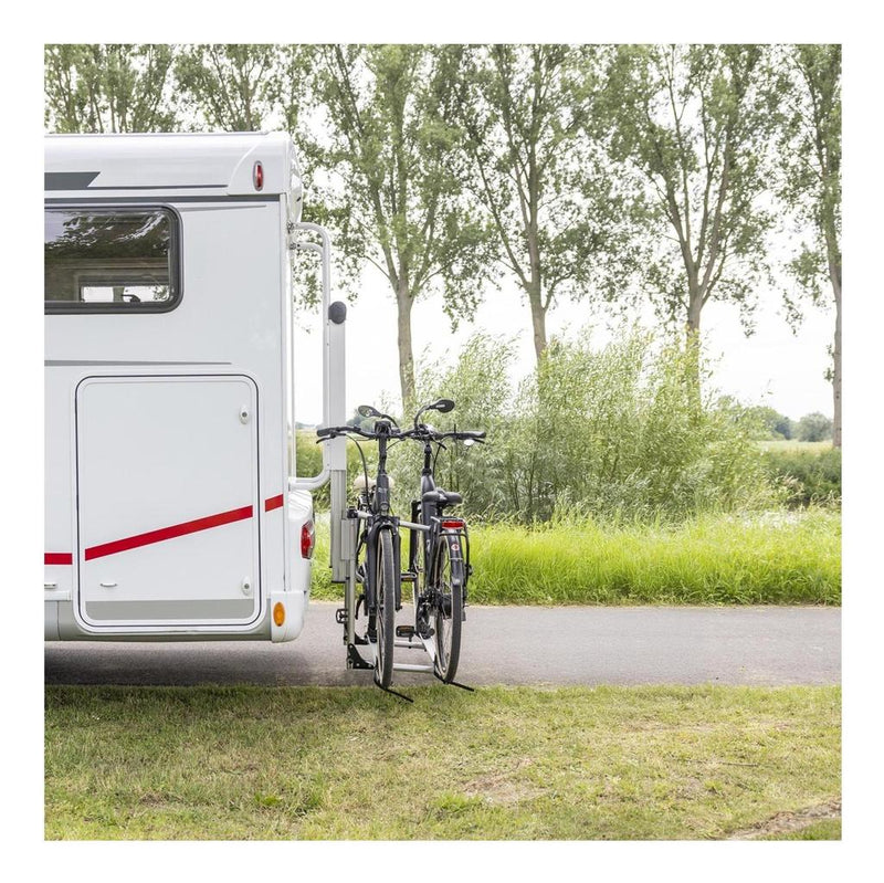 Load image into Gallery viewer, Electric 12V Bike Lift Rack Carrier 2 Bike 830 - 1210 mm Range Inc Remote