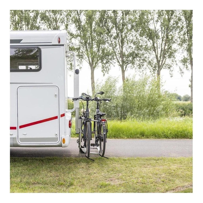 Load image into Gallery viewer, Electric 12V Bike Lift Rack Carrier 2 Bike 830 - 1210 mm Range Inc Remote