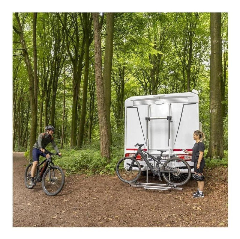 Load image into Gallery viewer, Electric 12V Bike Lift Rack Carrier 2 Bike 980 - 1360mm Range - Remote Inc