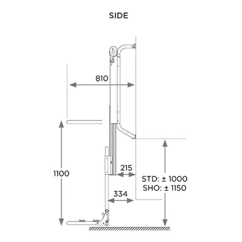 Load image into Gallery viewer, Electric 12V Bike Lift Rack Carrier 2 Bike 980 - 1360mm Range - Remote Inc