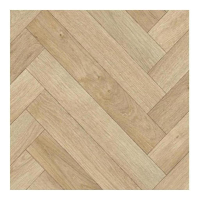 Load image into Gallery viewer, Eurolux Flooring Collection Herringbone Desert Oak 72m2 Roll (2.4x30m)