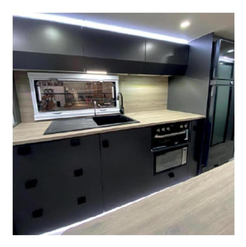 Load image into Gallery viewer, Eurolux Flooring Collection Herringbone Grey Oak 2.4m Wide (Per Meter)