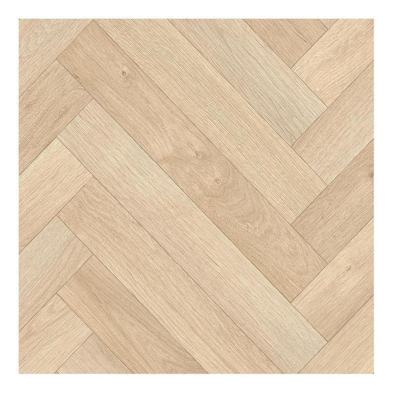 Load image into Gallery viewer, Eurolux Flooring Collection Herringbone Light Beach Oak 72m2 Roll (2.4x30m)