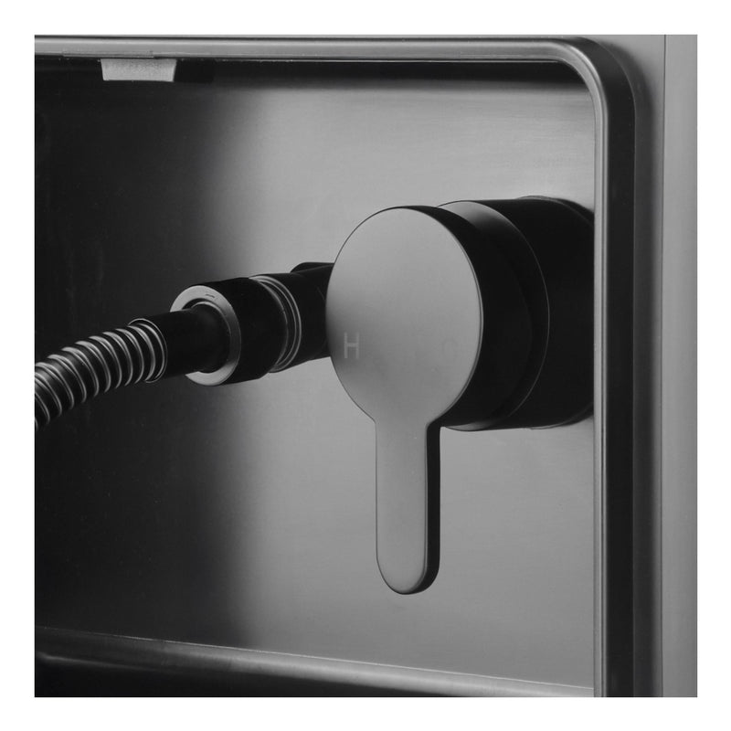 Load image into Gallery viewer, External Shower Box Inc Shower Handheld Head & Shower Mixer Black