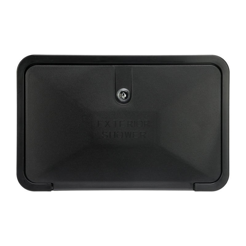 Load image into Gallery viewer, External Shower Box Inc Shower Handheld Head & Shower Mixer Black