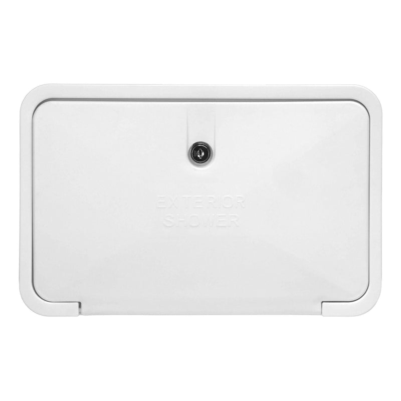 Load image into Gallery viewer, External Shower Box Inc Shower Handheld Head & Shower Mixer White