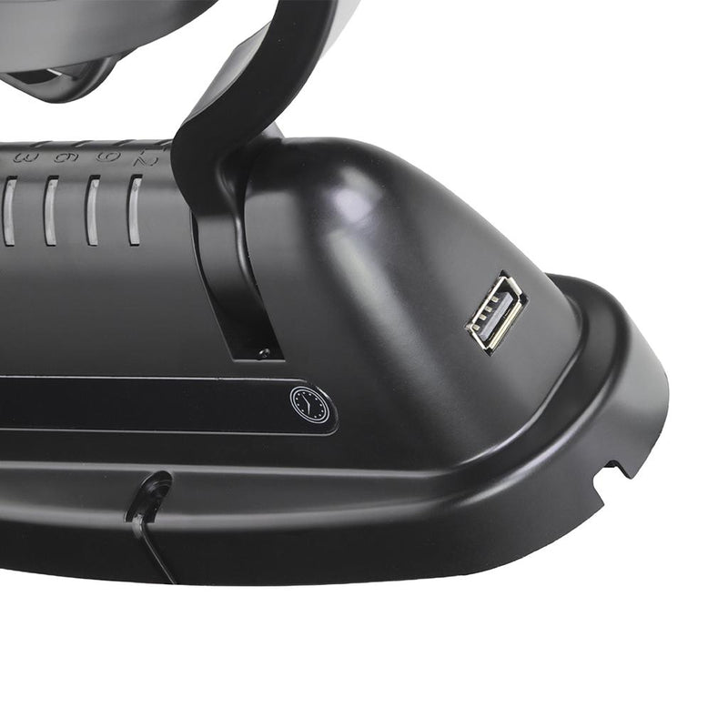 Load image into Gallery viewer, Finch 12/24V 3 Speed 360° Airflow Gimbal Fan Inc USB & Remote Black