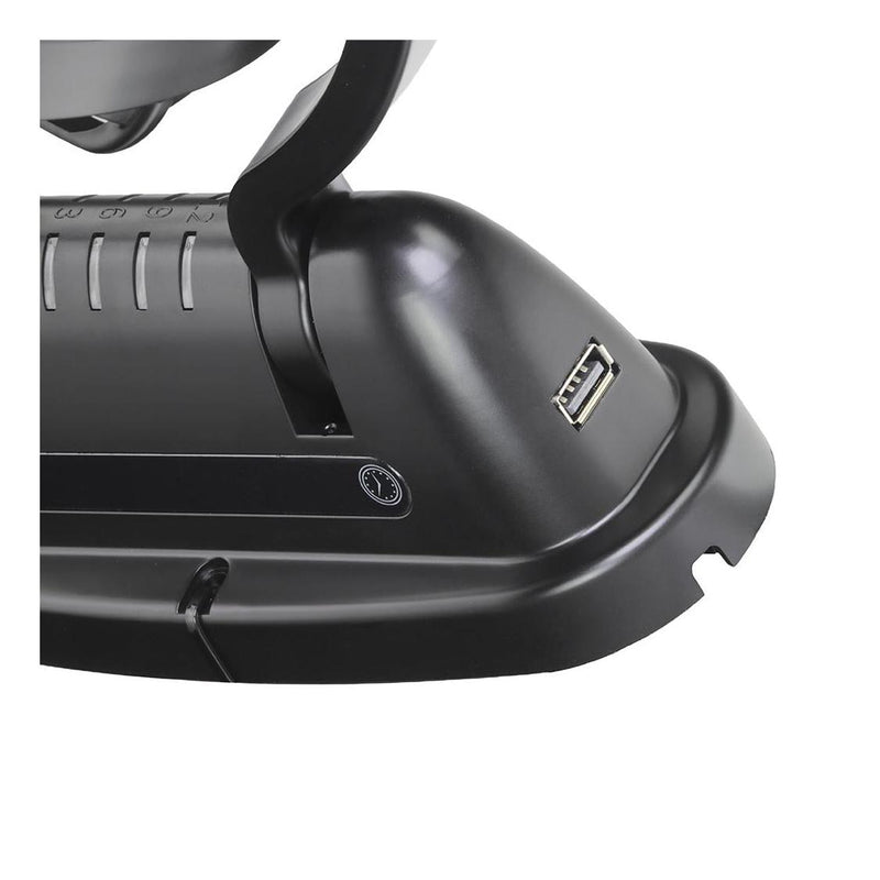 Load image into Gallery viewer, Finch 12/24V 3 Speed 360° Airflow Gimbal Fan Inc USB & Remote Black