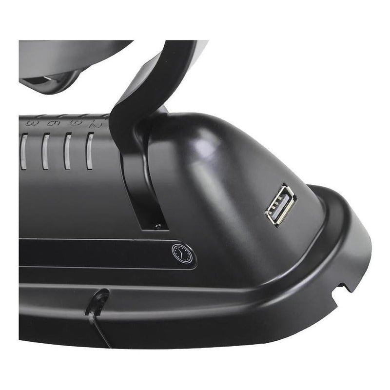 Load image into Gallery viewer, Finch 12/24V 3 Speed 360° Airflow Gimbal Fan Inc USB & Remote Black