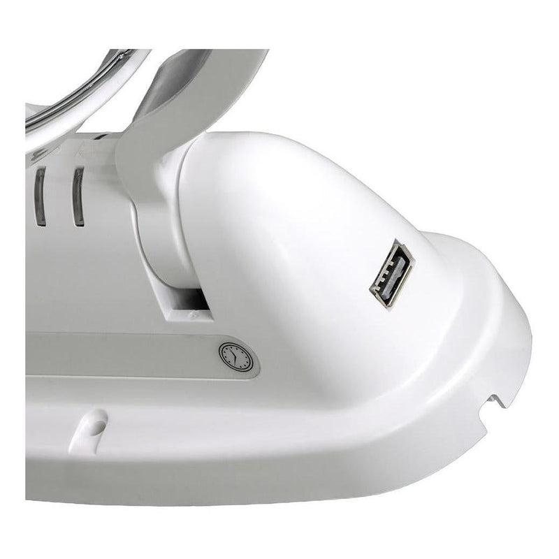 Load image into Gallery viewer, Finch 12/24V 3 Speed 360° Airflow Gimbal Fan Inc USB & Remote White