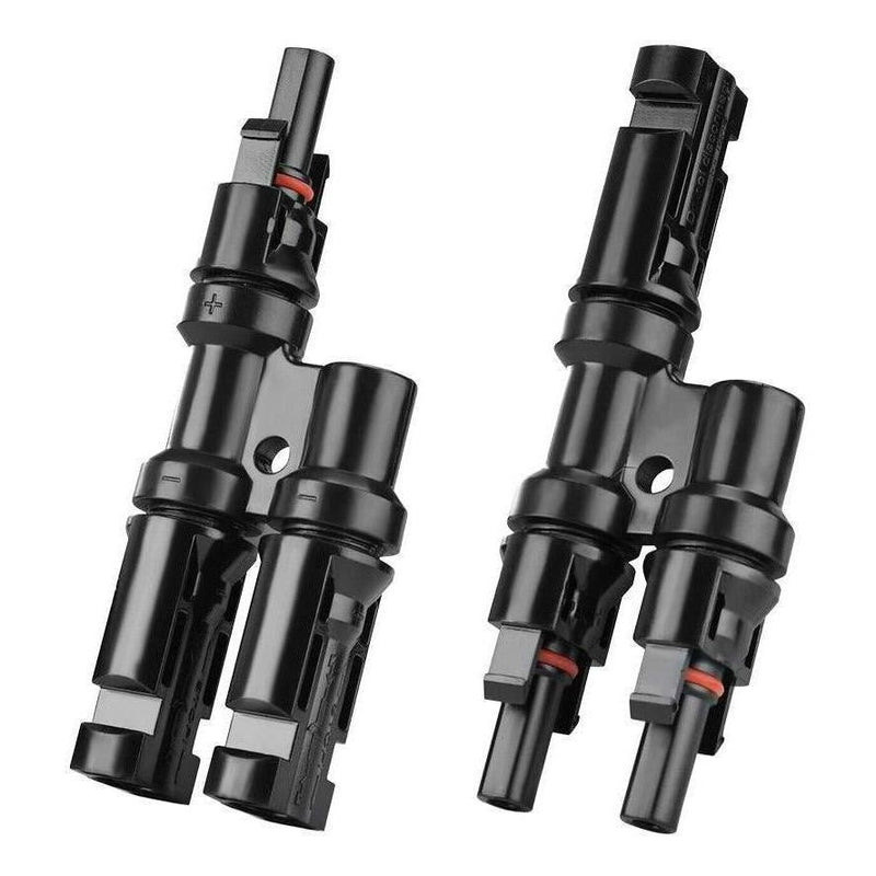 Load image into Gallery viewer, Finch 2 To 1 T Branch MC4 Solar Panel Cable Connectors Male and Female IP67 Pair