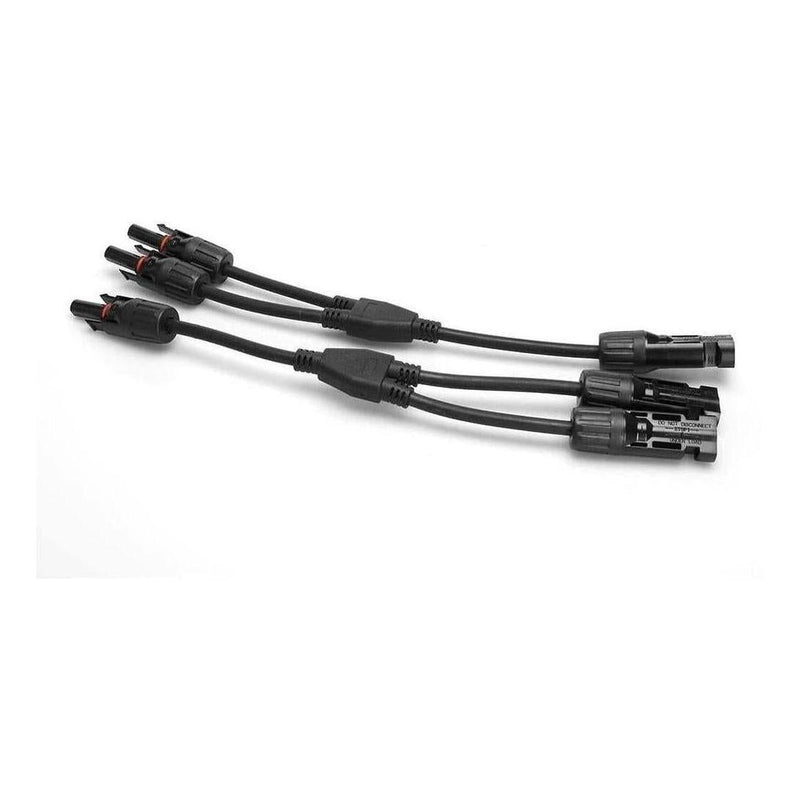 Load image into Gallery viewer, Finch 2 To 1 Y MC4 Solar Panel Cable Connectors Male and Female IP67 Pair