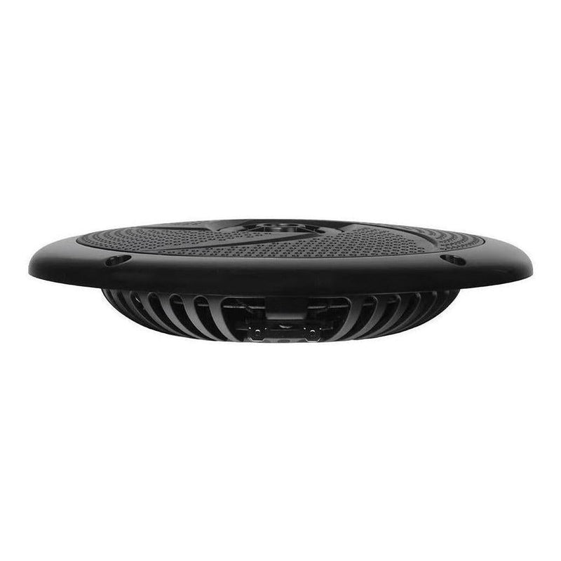 Load image into Gallery viewer, Finch 6.5" Low Profile 60W Slimline Speakers with LED Lights Black 1 pair